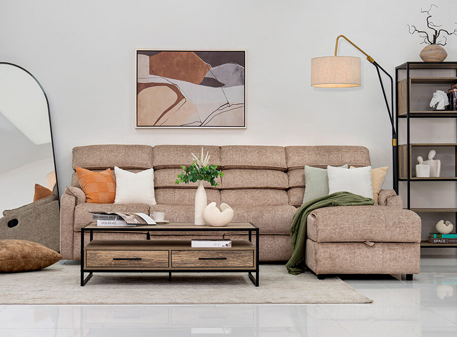 Jasmin Recliner Sofa With Storage | Sofa Dubai