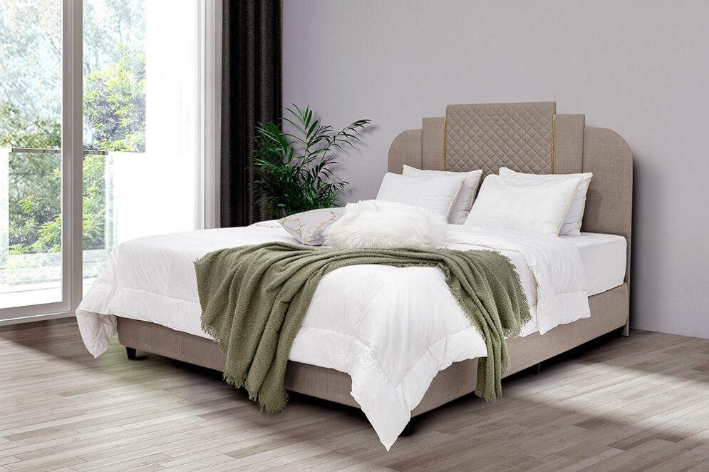 Pablo Bed | Headboard | Fabric Headboard
