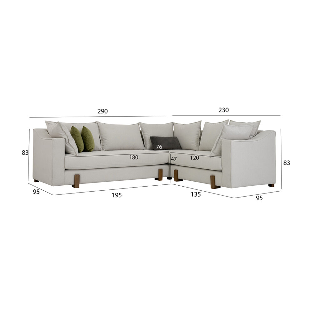 Linea Corner Sofa | Sofa Dubai