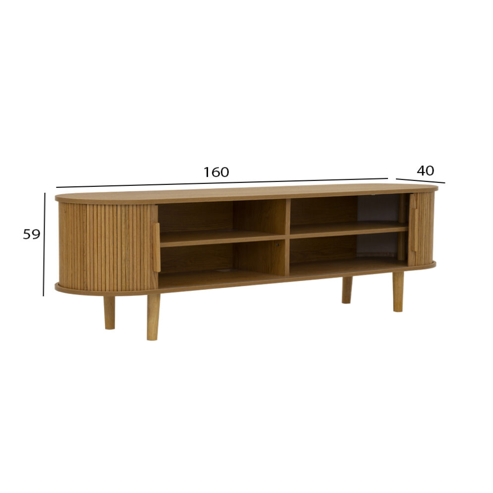 Tambour Tv Unit