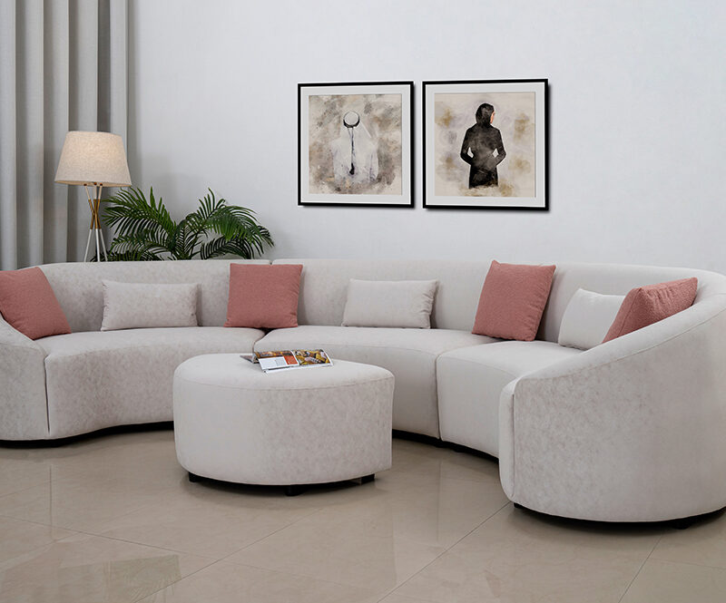Amna Corner Sofa Dubai | Comfortable sofa Dubai | sofa set Dubai