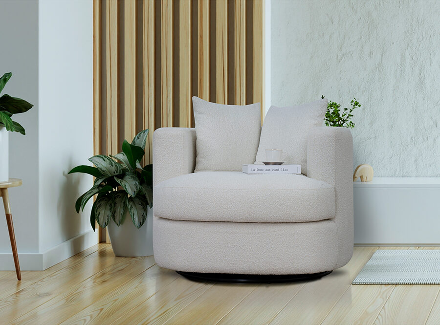 Tia Swivel Chair | Sofa Dubai | Sofa