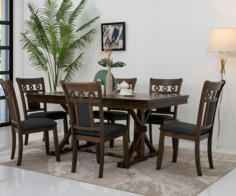 Dining Table Set Dubai | Dining Table Set | Kerry 6 Seater Dining Set