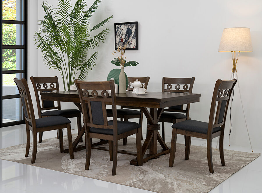 Dining Table Set Dubai | Dining Table Set | Kerry 6 Seater Dining Set
