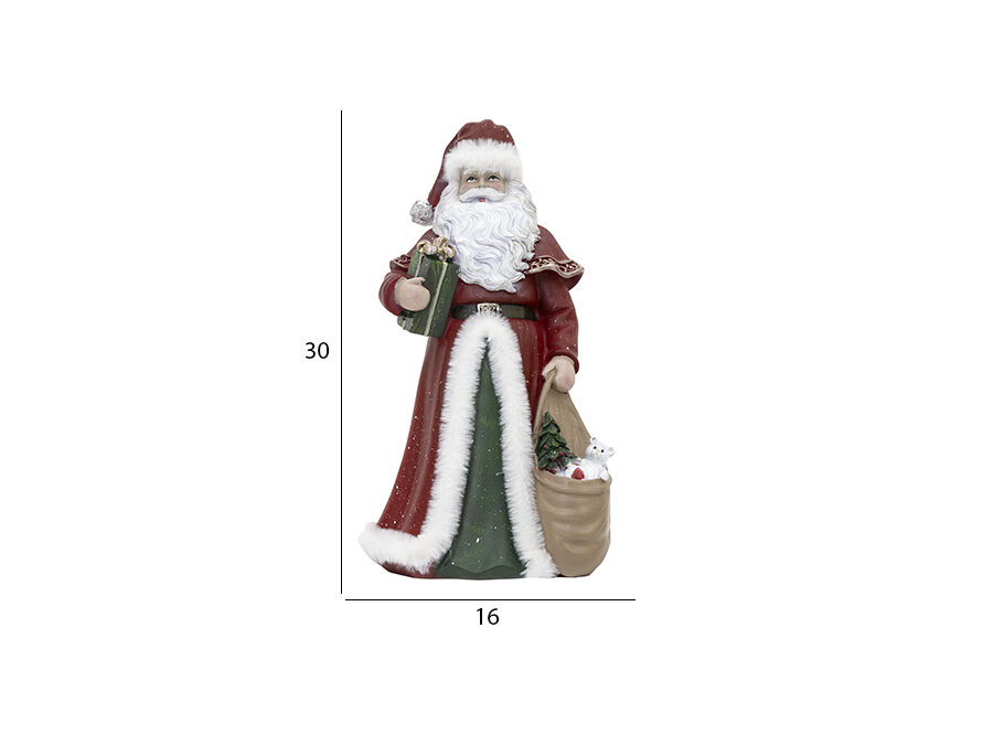 Santa Porcelain-Large | Home Decor