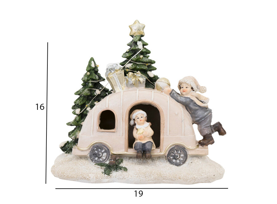 Christmas Caravan Decor-White | Home Decor