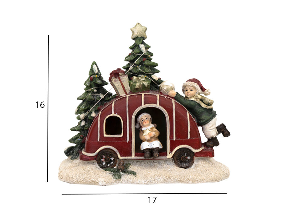 Christmas Caravan Decor-Red | Home Decor