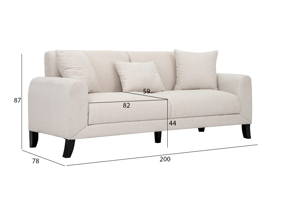 New item to buy- Visit today for your new sofa in Dubai -Pocco Sofa Set- Beige, Shop your sofa today from The Home