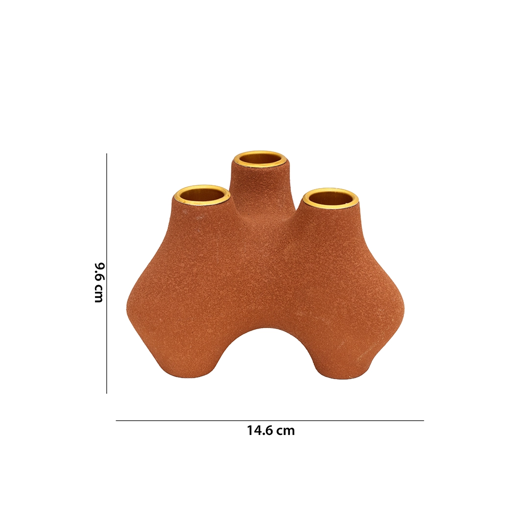 Auden cearmic candle holder ‘14.6X12.5X9 (5) Auden cearmic candle holder ‘14.6X12.5X9 (5)