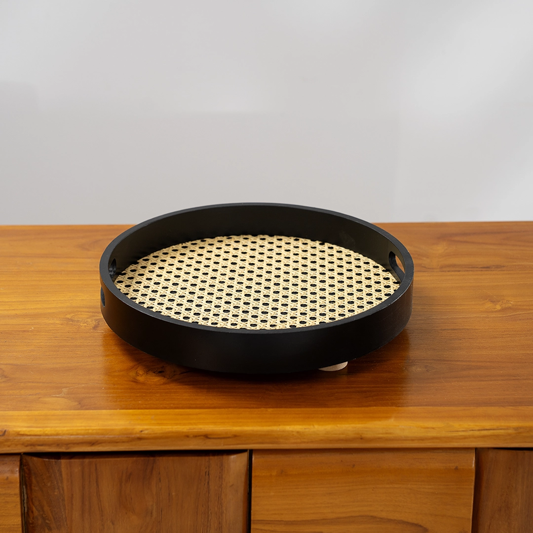 Auden wooden deco tray 6X30X30 cm (2) Auden wooden deco tray 6X30X30 cm (2)