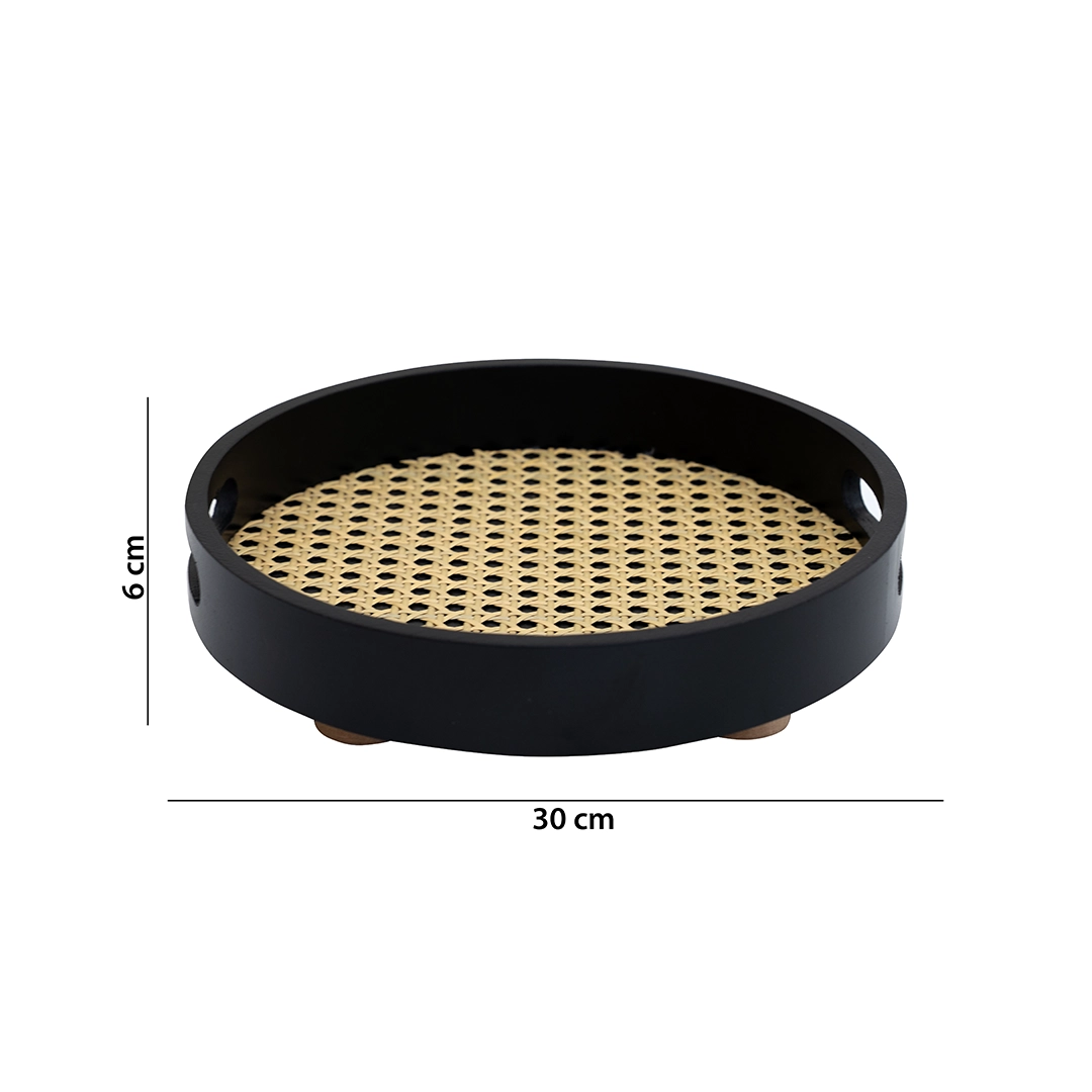 Auden wooden deco tray 6X30X30 cm (5) Auden wooden deco tray 6X30X30 cm (5)