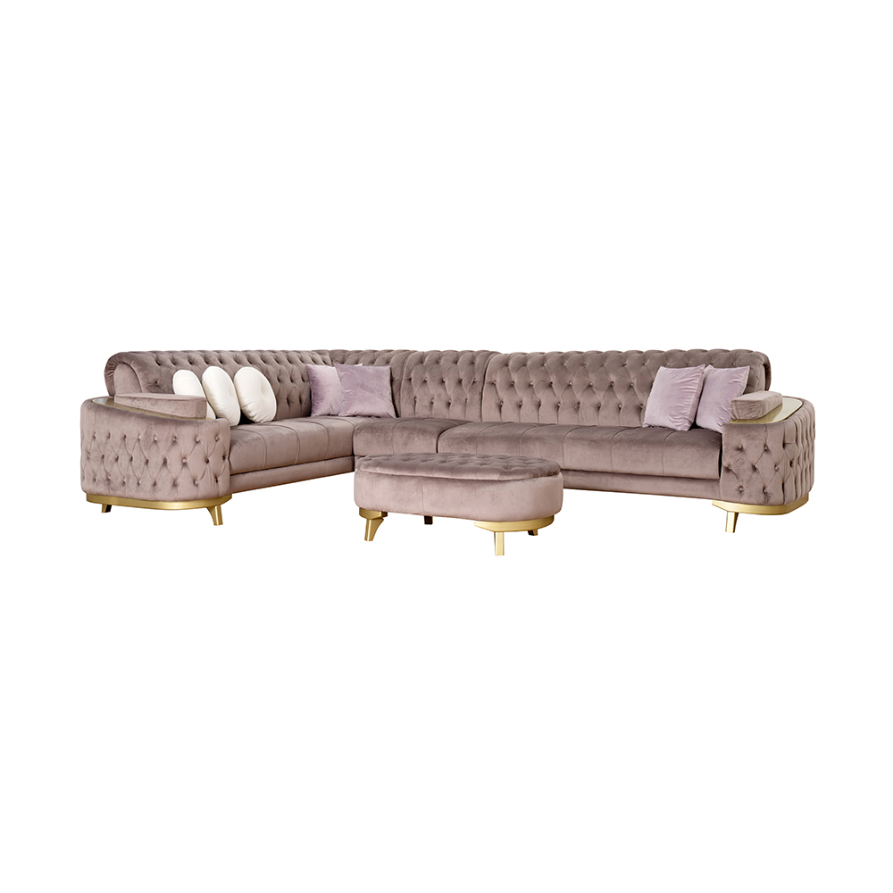 Pivot Corner Sofa With Ottoman - Image 6