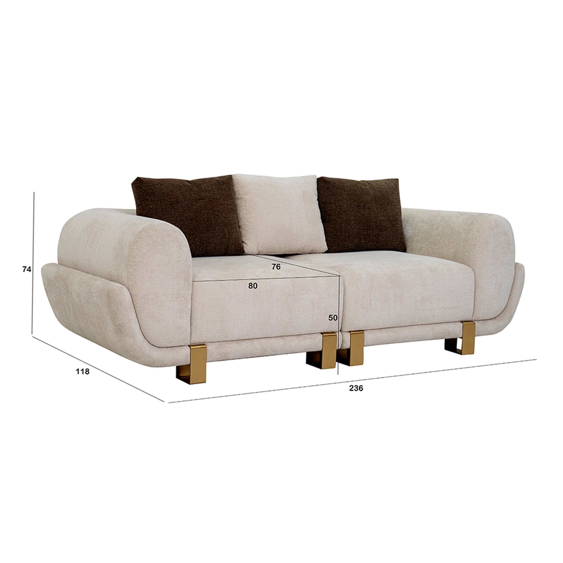 Two Seater Sofa Dubai