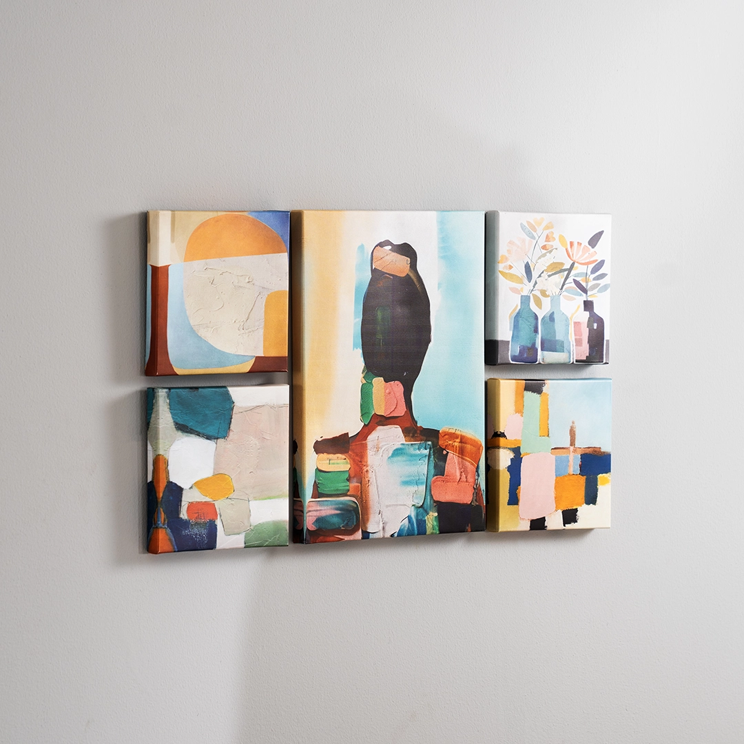 3HD03Q40228GX01 Elm set of 5 canvas art 1pc-30×2.5x42cm 4pcs-20×2 (4) 3HD03Q40228GX01 Elm set of 5 canvas art 1pc-30×2.5x42cm 4pcs-20×2 (4)