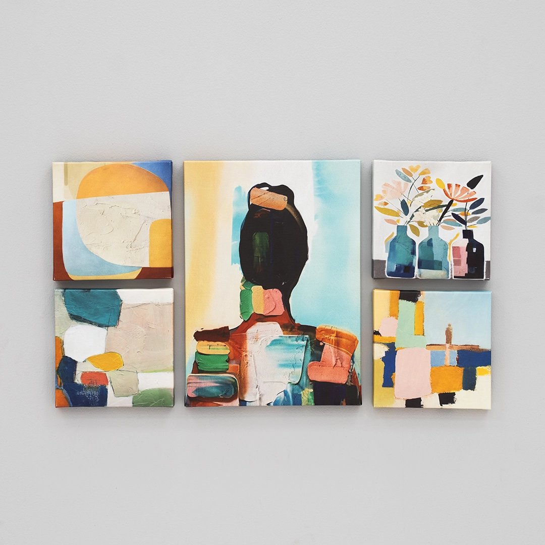 3HD03Q40228GX01 Elm set of 5 canvas art 1pc-30×2.5x42cm 4pcs-20×2 (5) 3HD03Q40228GX01 Elm set of 5 canvas art 1pc-30×2.5x42cm 4pcs-20×2 (5)