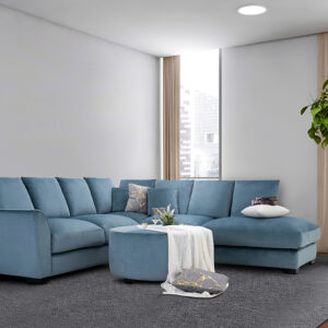 Longbeach Corner Sofa with Ottoman