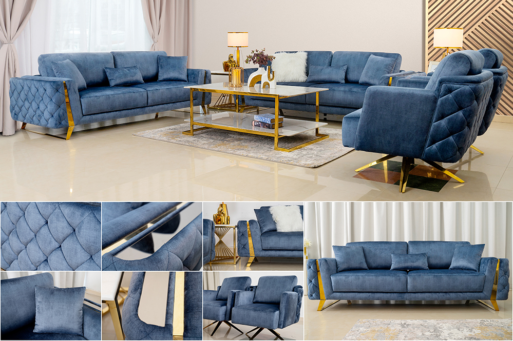 Gloria Sofa Set - Image 2