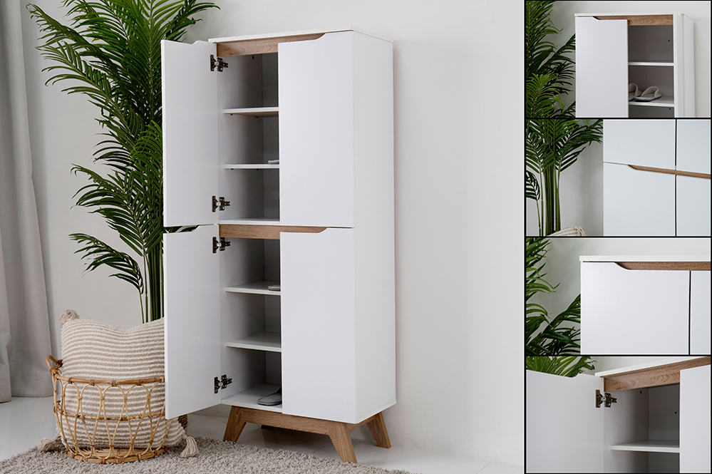 Simona 4DR Shoe Cabinet - Image 10