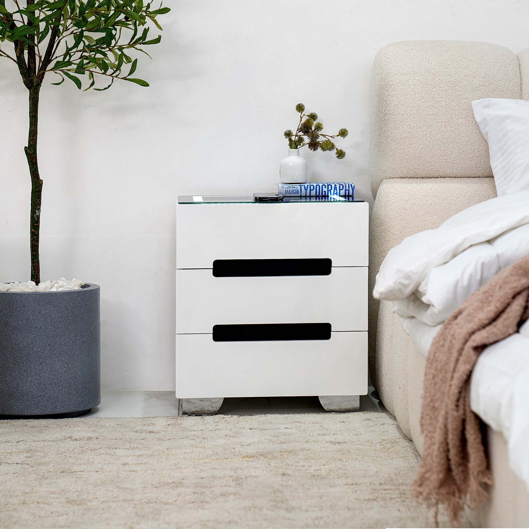 Abbey-Smart Night Stand