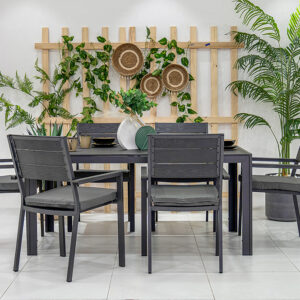 Aspen 6 Seater Outdoor Dining Set