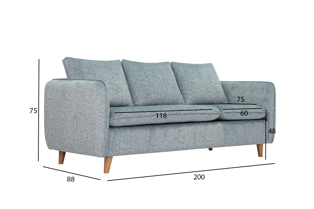 Ayilin 3 Seater Sofa - Image 2