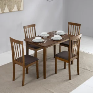 Broadway 4-Seater Dining Set-Antique Oak