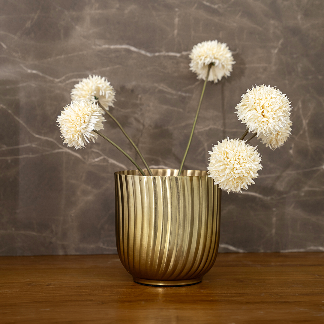 Denis Metal Texture Planter-15CM