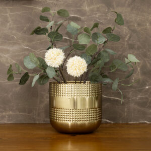 Denis Metal Texture Planter-19CM