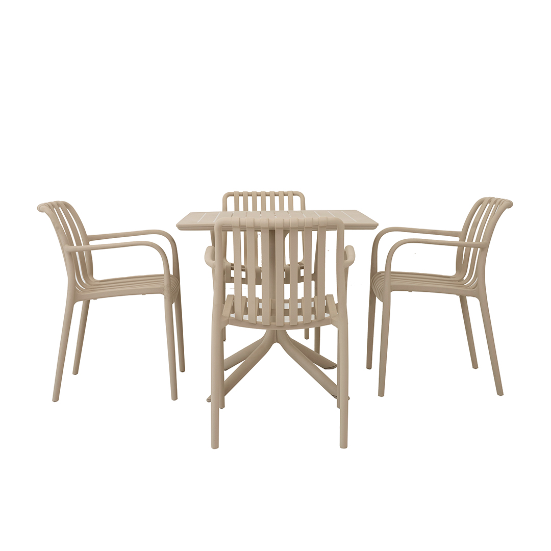 DINO DINING SET 1+4 BEIGE (7) DINO DINING SET 1+4 BEIGE (7)