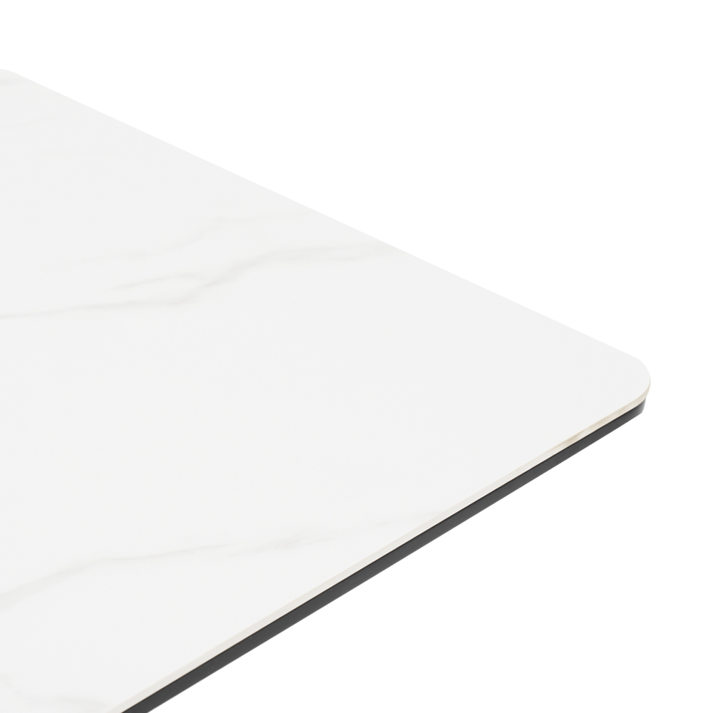 Florence Coffee Table-White/Black - Image 3