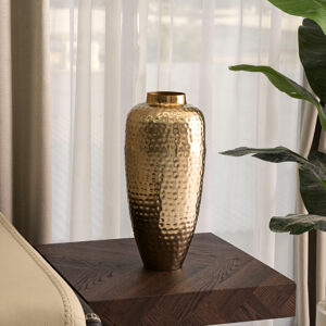 Keeth Metal Hammered Vase