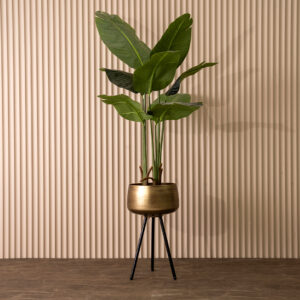 Keeth Metal Planter with Tripod Stand