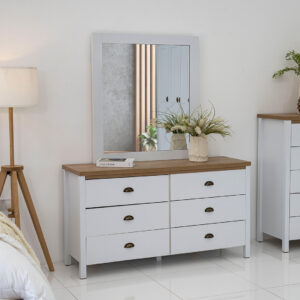 Safari Dresser with Mirror