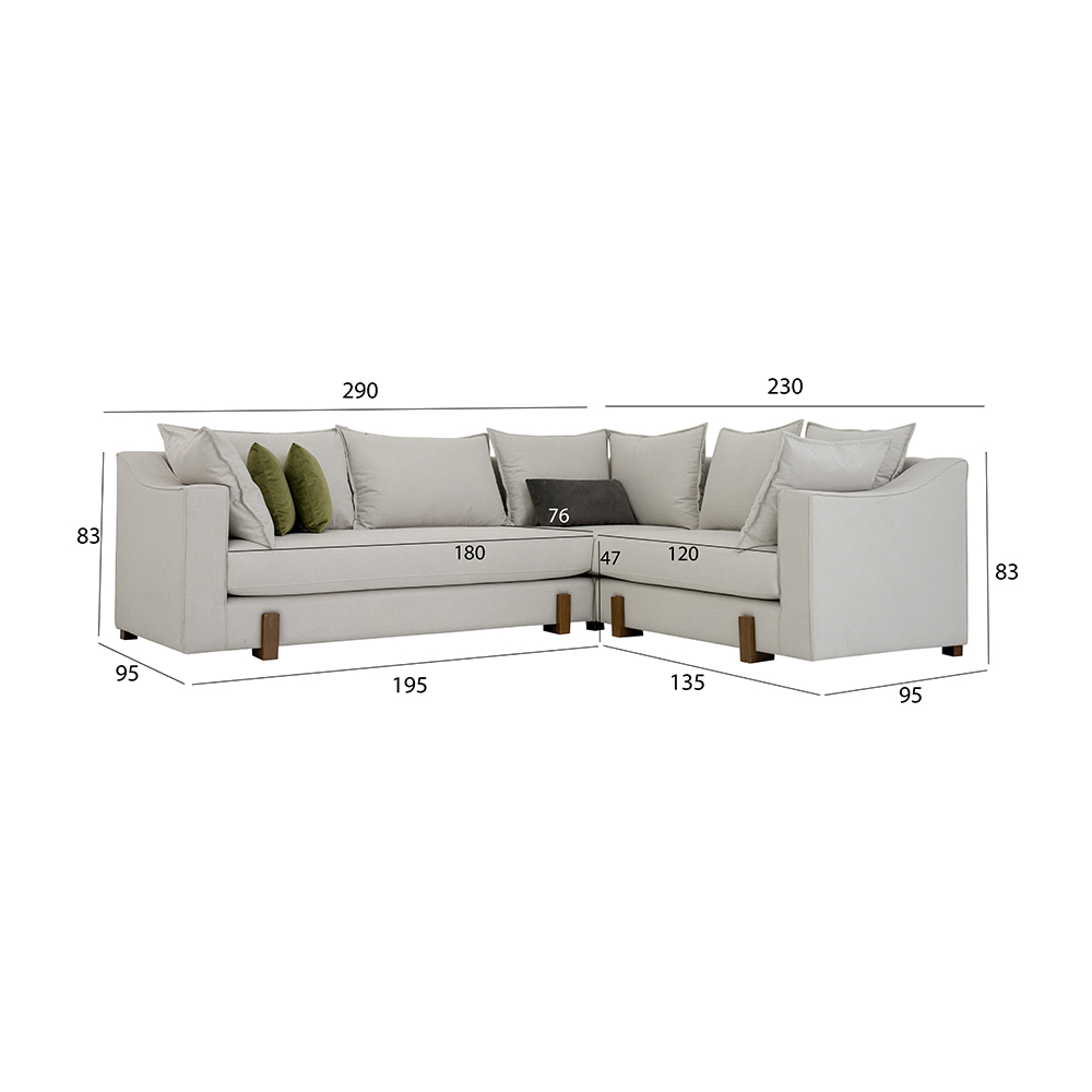Linea Corner Sofa - Image 2