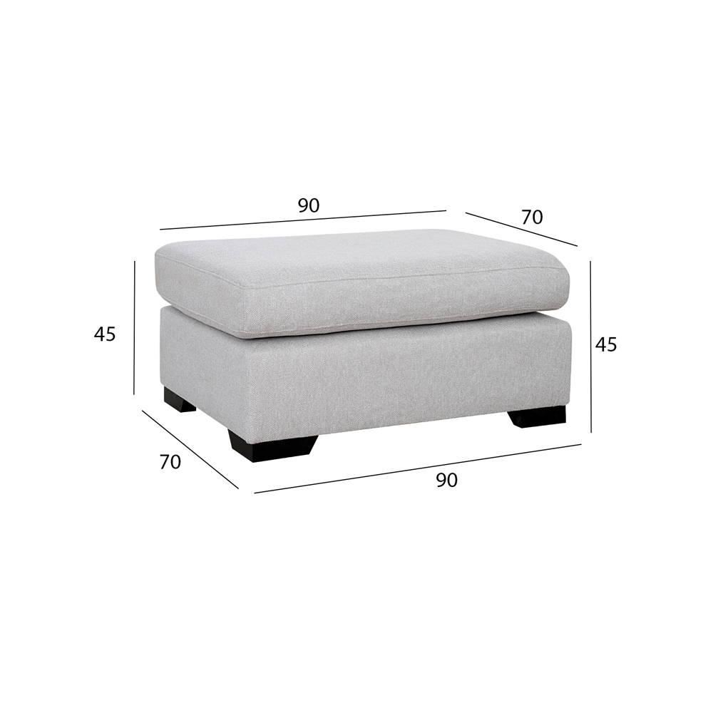 Spencer Corner Sofa With Ottoman - Image 3
