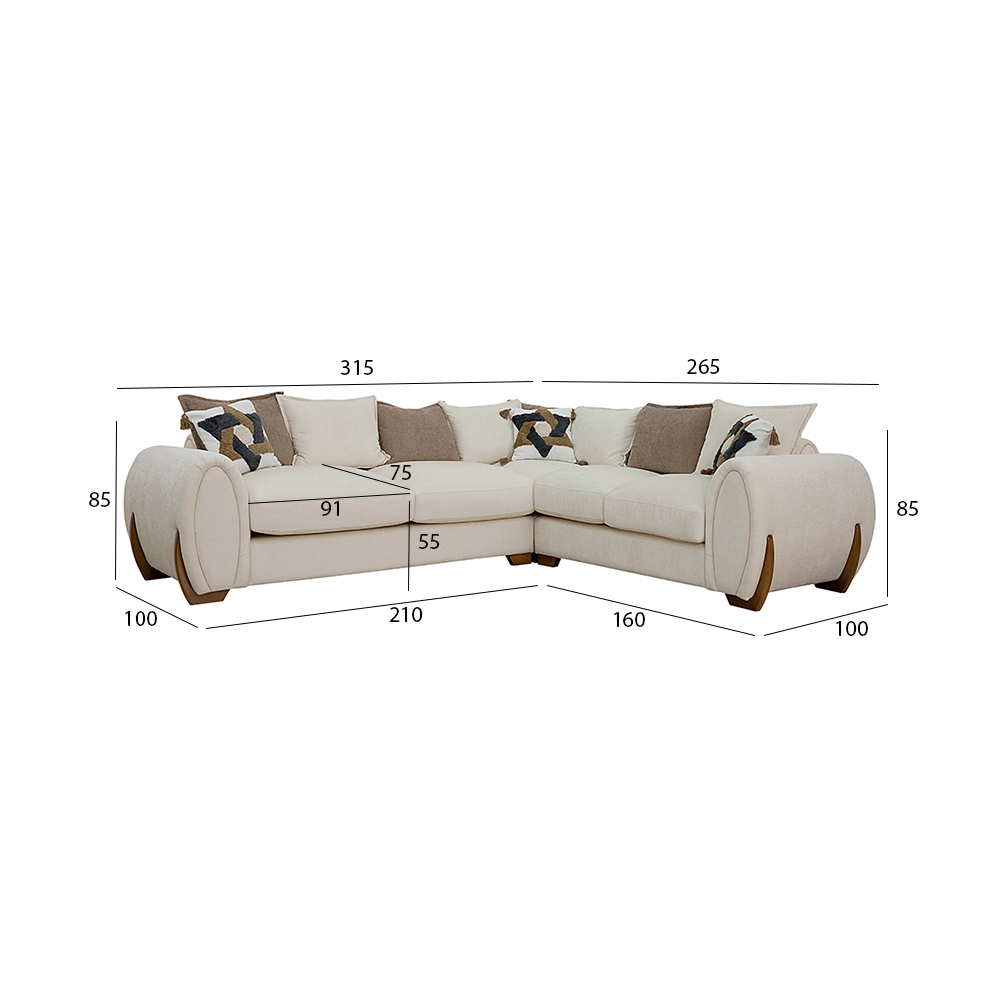 Arch Corner Sofa - Image 2