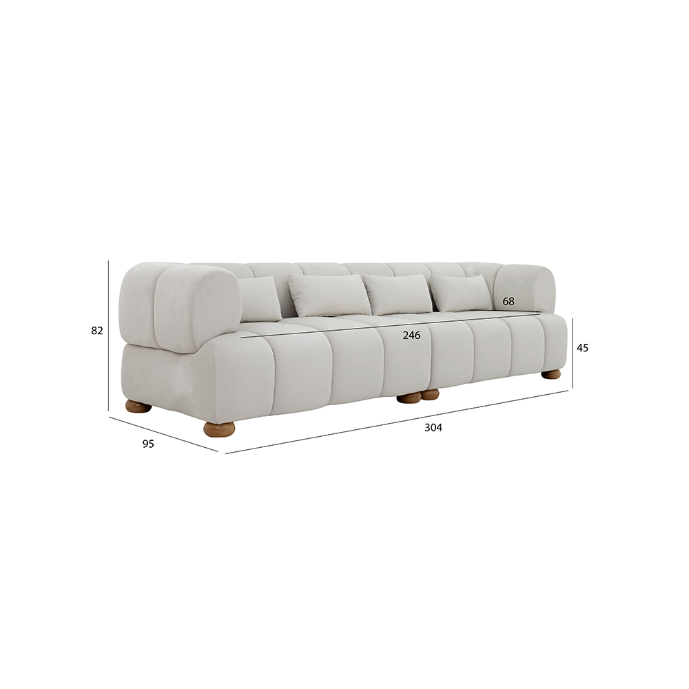 Taara 4 Seater Sofa - Image 2