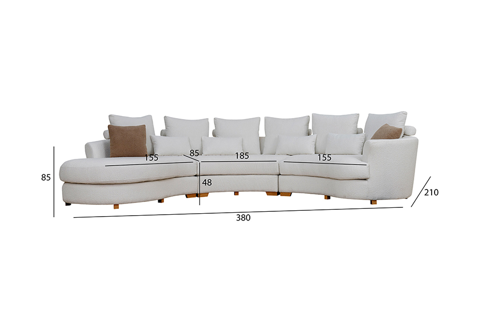Uptown Corner Sofa Set - Image 2