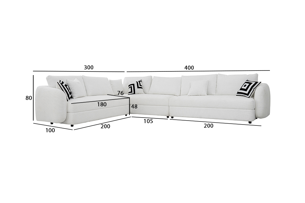 Renato Corner Sofa - Image 2