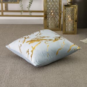 Marble Cushion-Light Blue