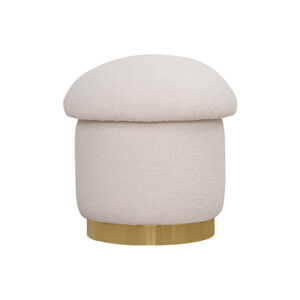 Mushroom Pouffe-Golden Base