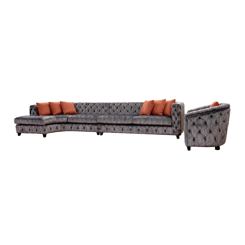 Knole Corner Sofa With Arm Chair - Image 4
