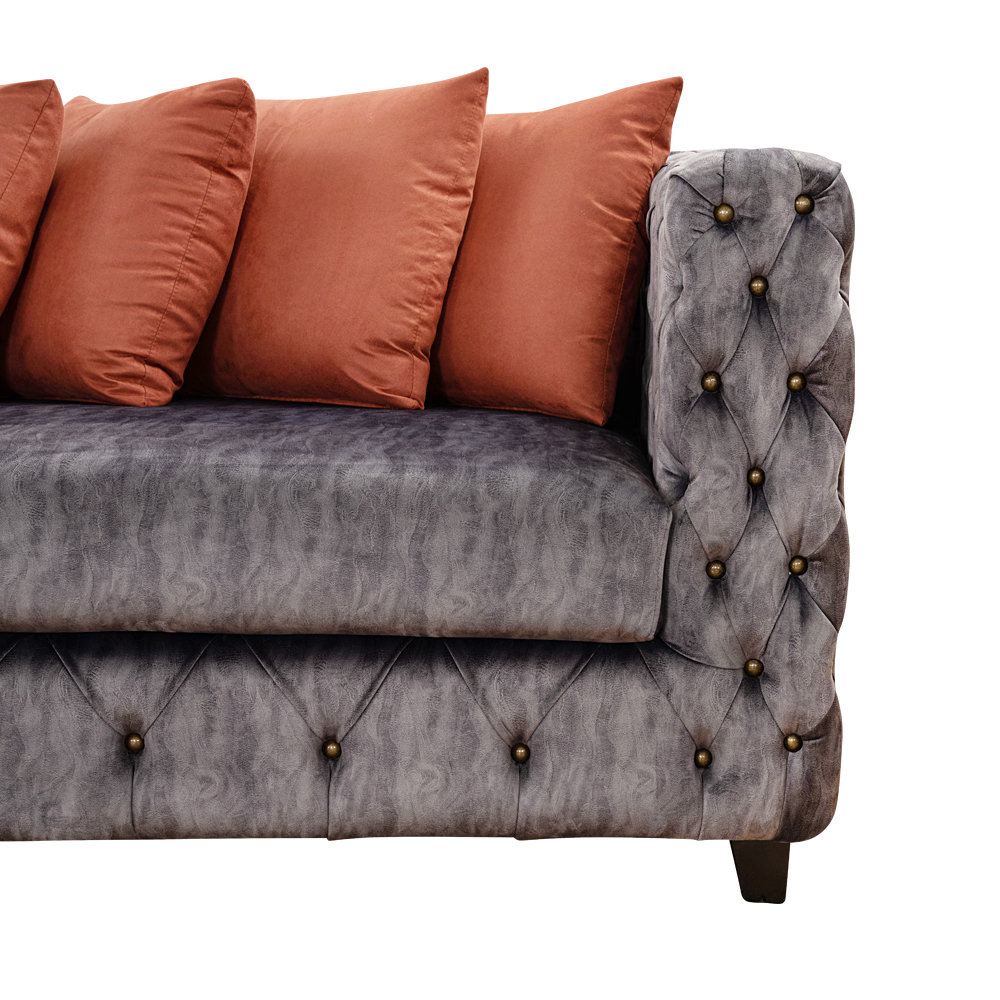 Knole Corner Sofa With Arm Chair - Image 5