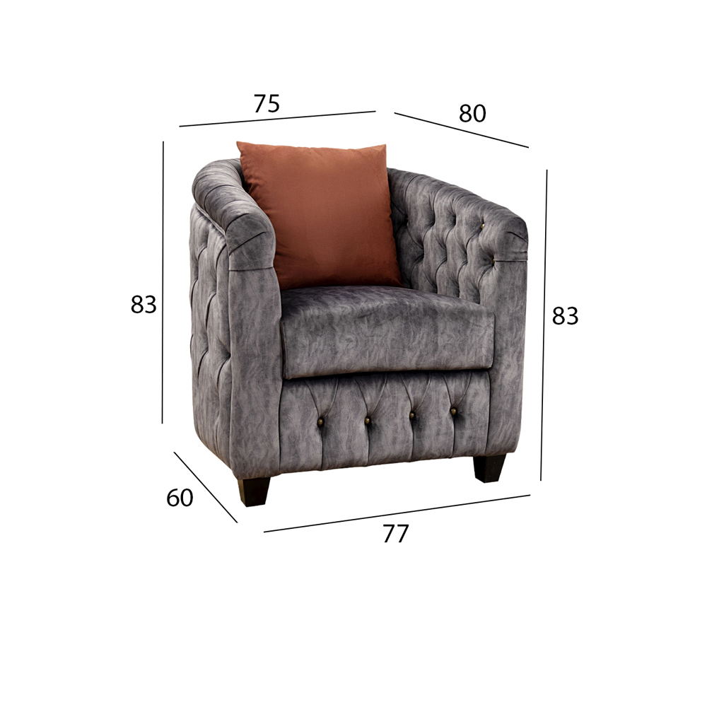 Knole Corner Sofa With Arm Chair - Image 3