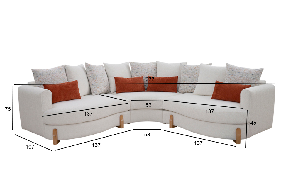 Marlow Corner Sofa - Image 2