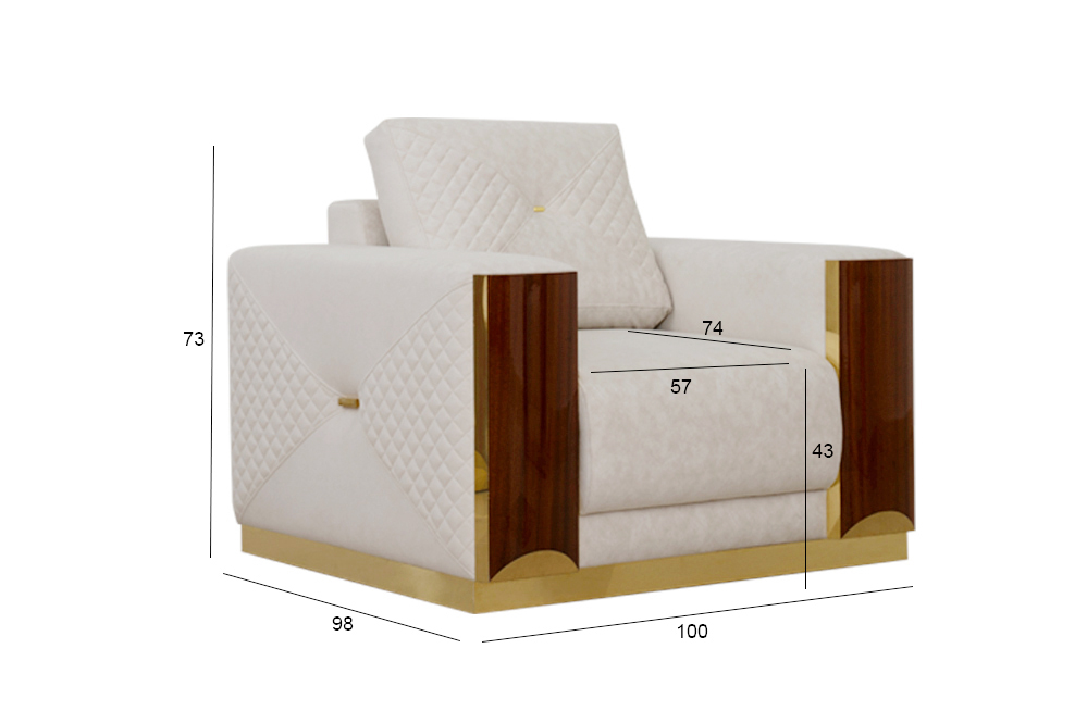 Diya Sofa Set - Image 4