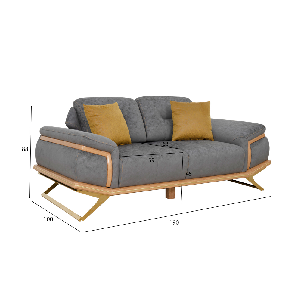 Okyu Sofa Set - Image 3