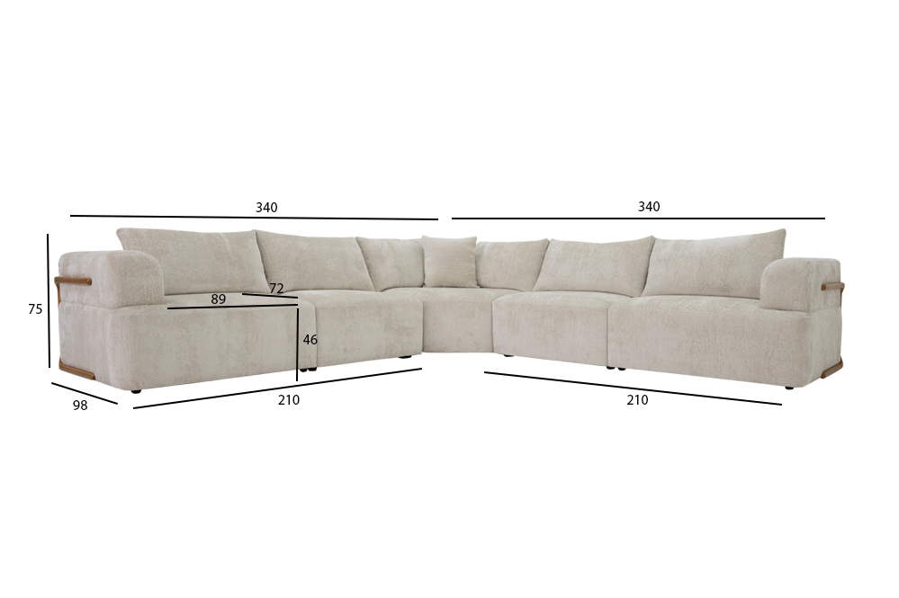 Forwell Corner Sofa - Image 2