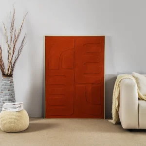 Elm framed canvas wall art 102.6×4.3×142.6cm