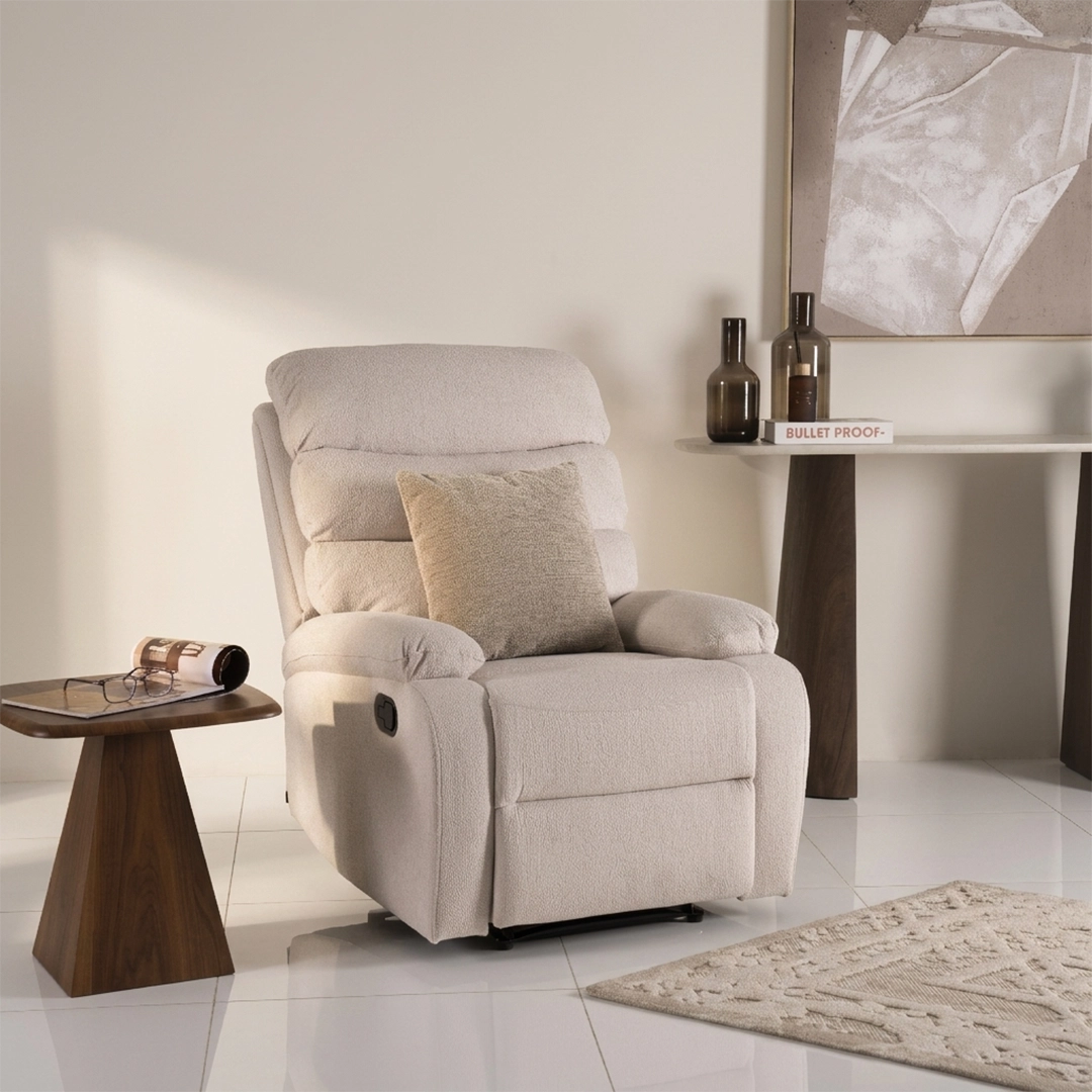 Alaska Recliner-Beige